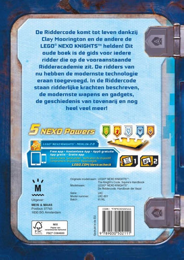 Lego® nexo knights. de riddercode. 6+