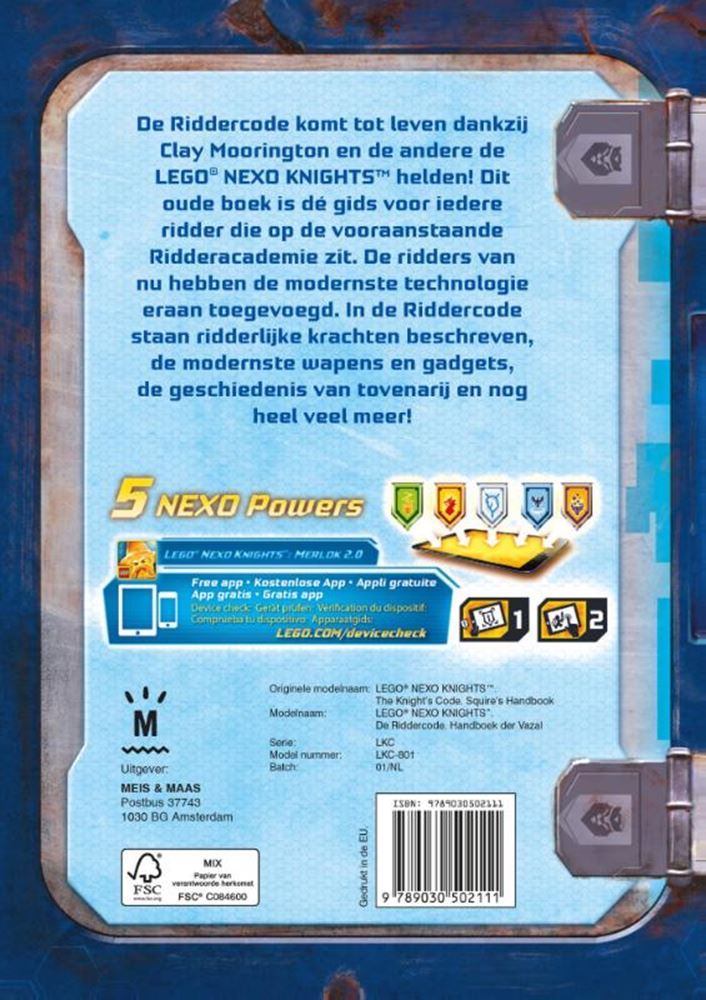 Load image into Gallery viewer, Lego® nexo knights. de riddercode. 6+
