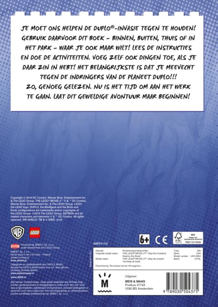 Load image into Gallery viewer, Lego movie 2. stop de invasie (pb)
