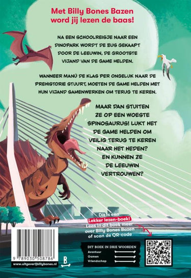 Game helden 3: tegen de dino's. 7+