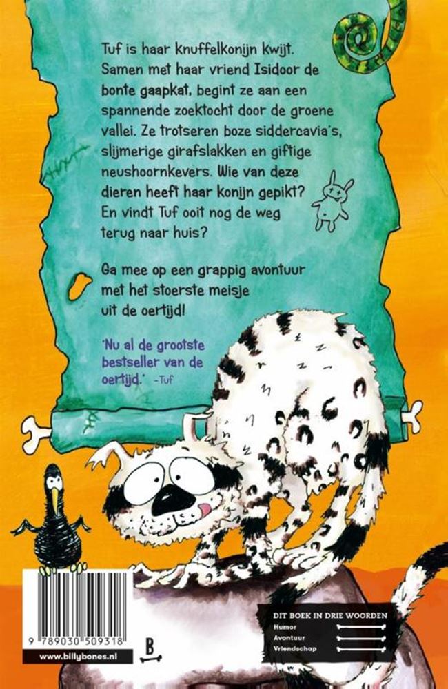 Load image into Gallery viewer, Tuf, het stoerste meisje van de oertijd

