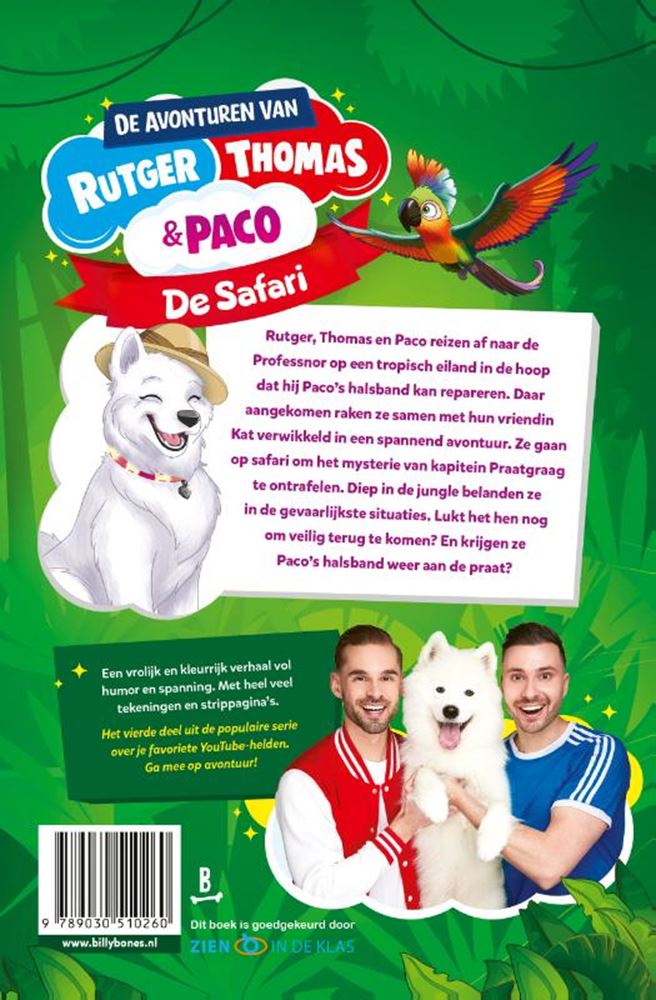 Load image into Gallery viewer, Rutger, thomas en paco 4: de safari.
