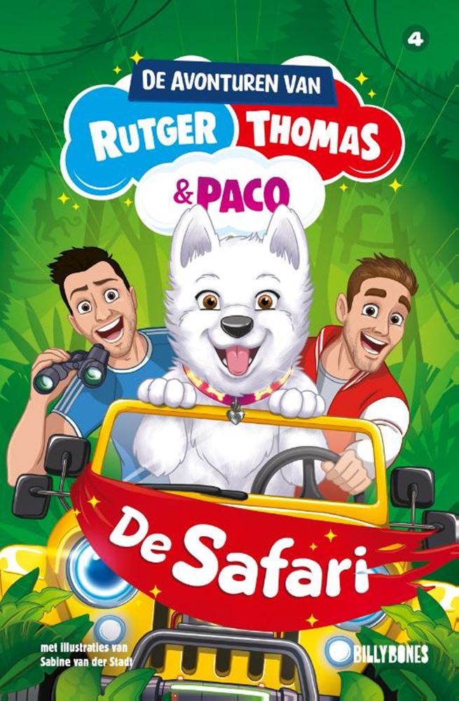 Load image into Gallery viewer, Rutger, thomas en paco 4: de safari.
