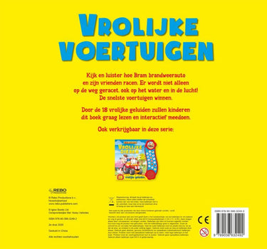 Rebo publishers mega geluidenboek - vrolijke voertuigen