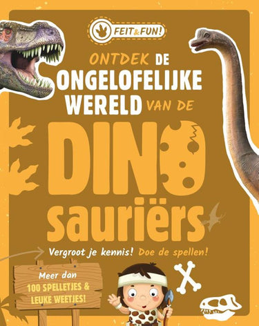 Rebo publishers feit en fun; dinosauriërs. 7+
