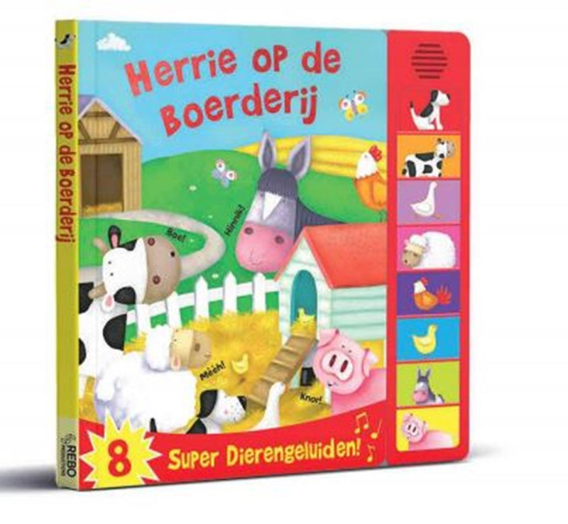 Load image into Gallery viewer, Geluidenboek: herrie op de boerderij. 2+
