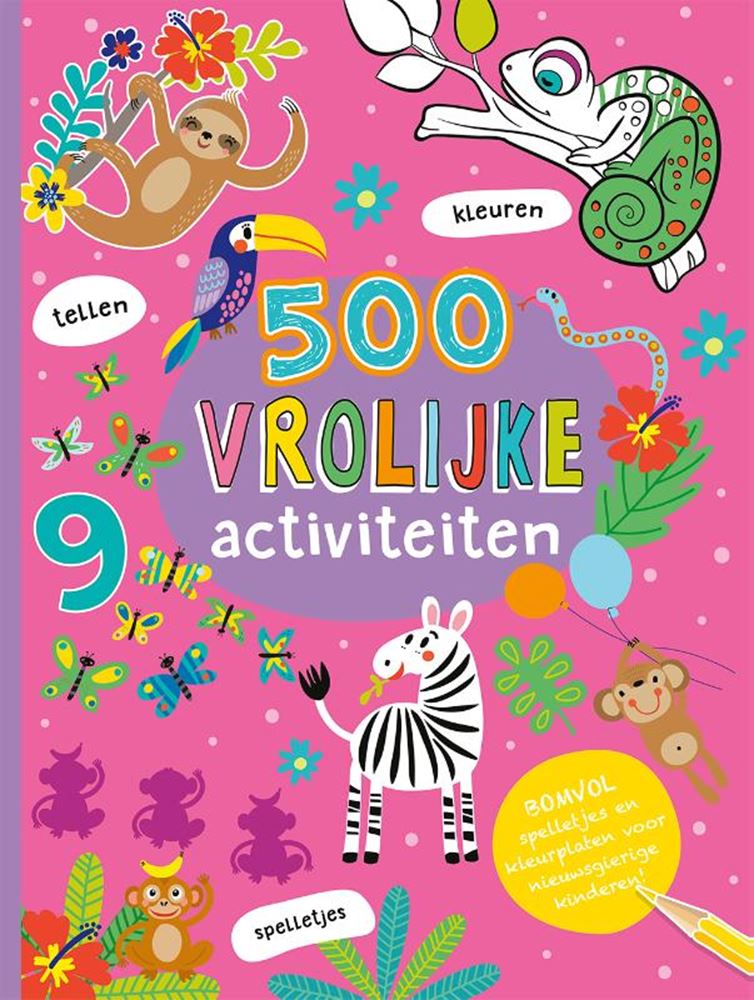 Load image into Gallery viewer, Rebo publishers 500 vrolijke activiteiten.
