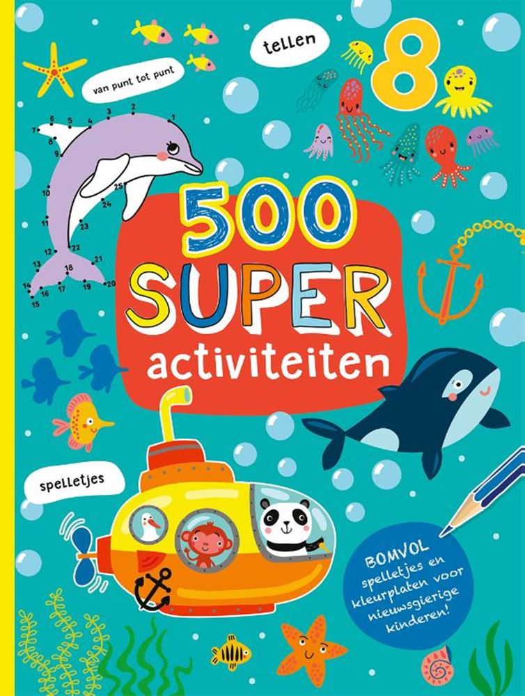 Load image into Gallery viewer, Rebo publishers 500 super activiteiten.
