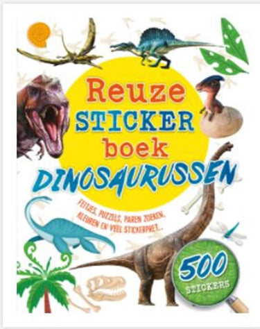 Rebo publishers stickerboek dinosaurussen. 3+