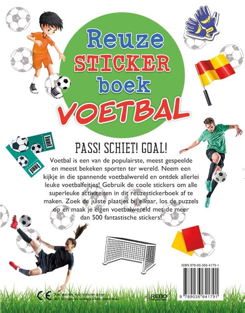 Load image into Gallery viewer, Stickerboek voetbal. 3+

