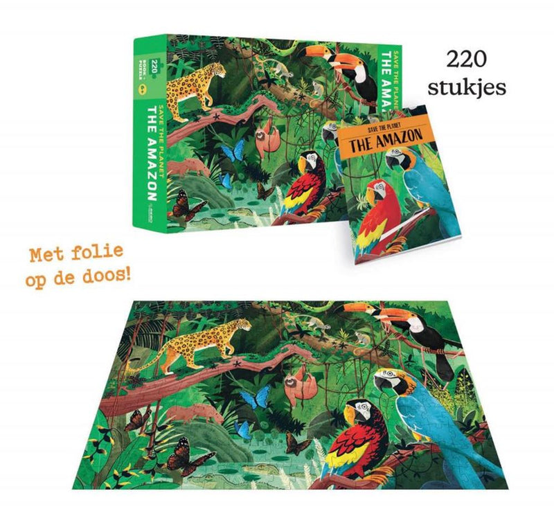 Load image into Gallery viewer, Rebo publishers boek en puzzel - de amazone
