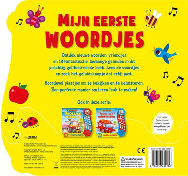 Geluidenboek: mijn eerste woordjes. 3+