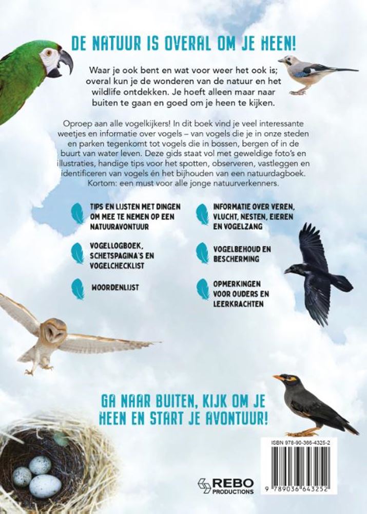 Load image into Gallery viewer, Rebo publishers vogels - gids en natuurdagboek voor kinderen
