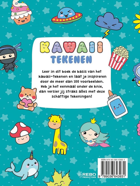 Rebo publishers kawaii tekenen. 3+