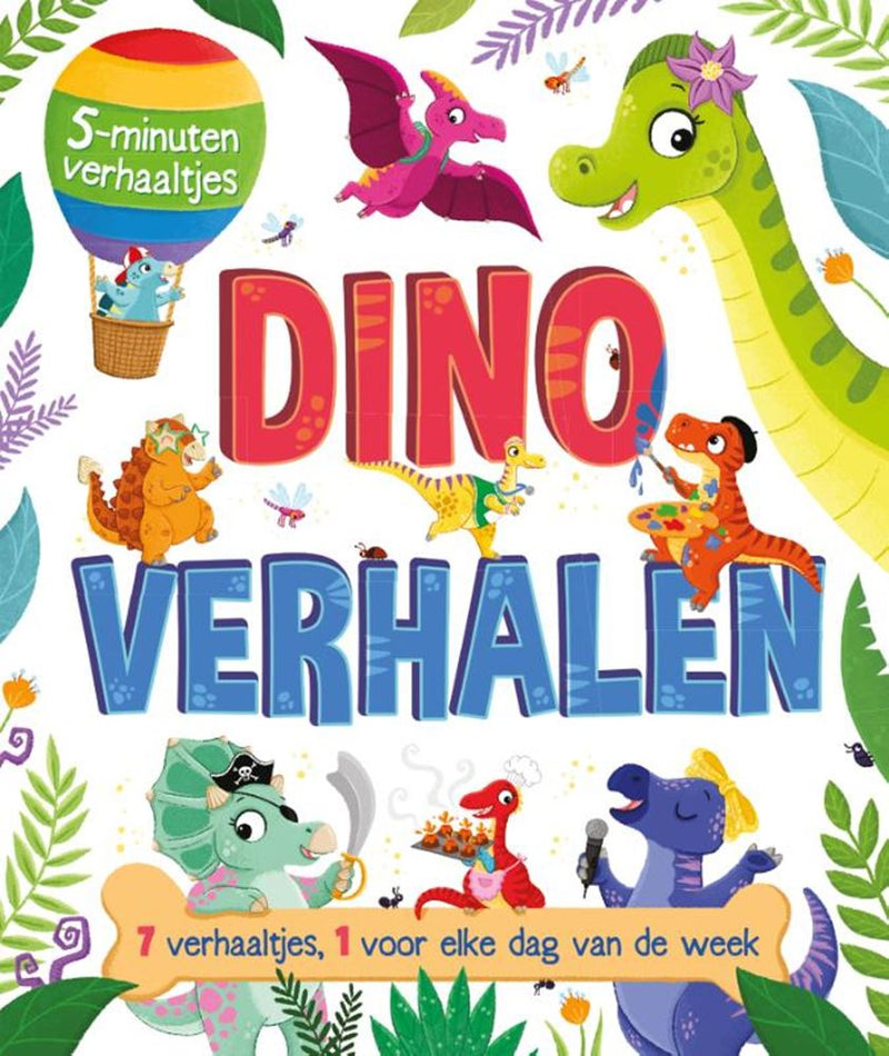 Load image into Gallery viewer, Rebo publishers dinoverhalen. 5 minuten verhalen. 4+

