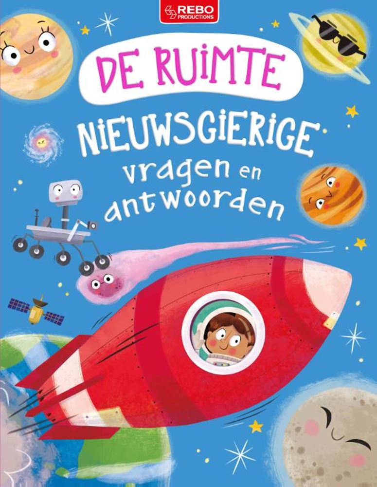 Load image into Gallery viewer, Rebo publishers space curious vragen en antwoorden
