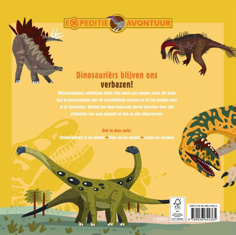 Load image into Gallery viewer, De tijd van de dino's - expeditie-avontu
