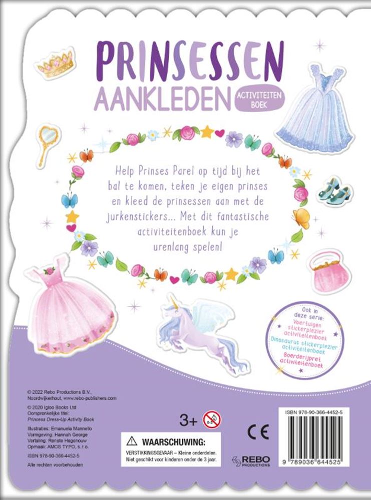 Load image into Gallery viewer, Prinsessen aankleden stickerplezier 3+
