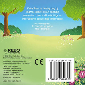Rebo publishers ik hou van je, mama - vingerpopboek