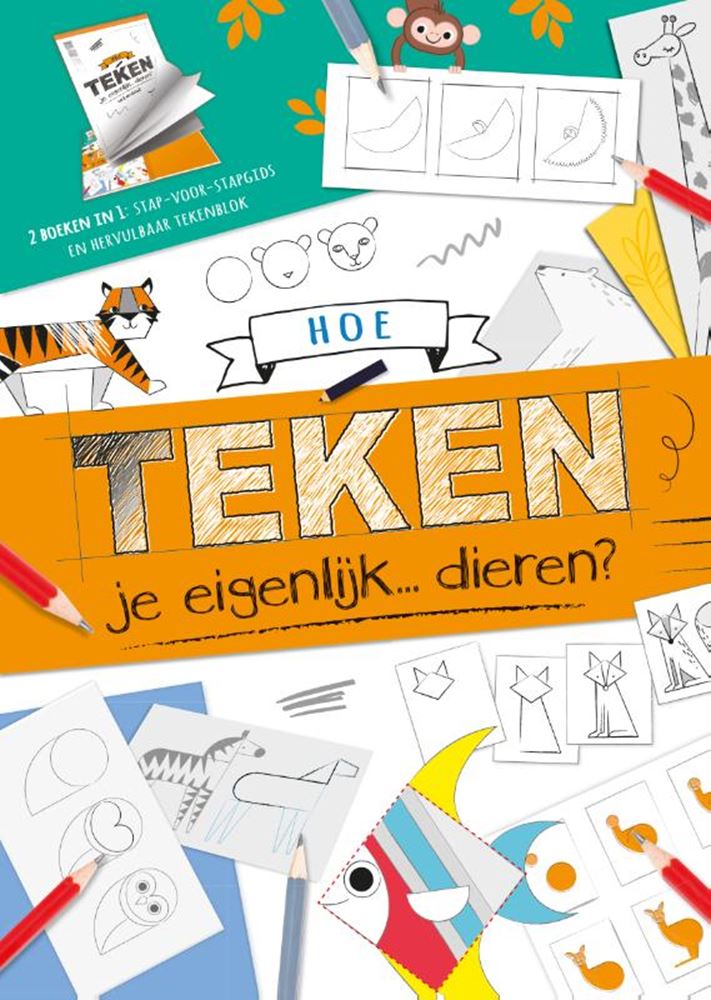 Load image into Gallery viewer, Rebo publishers hoe teken je eigenlijk... dieren? 6+
