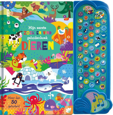 Rebo publishers geluidenboek dieren - zoek en vind
