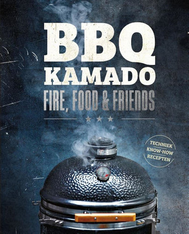 Bbq kamado - fire, food friends