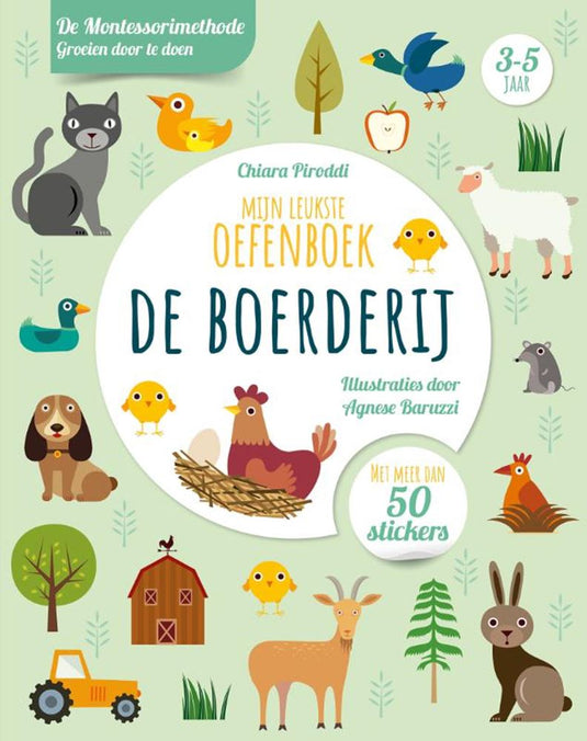 Rebo publishers de boerderij - mijn leukste oefenboek. 3