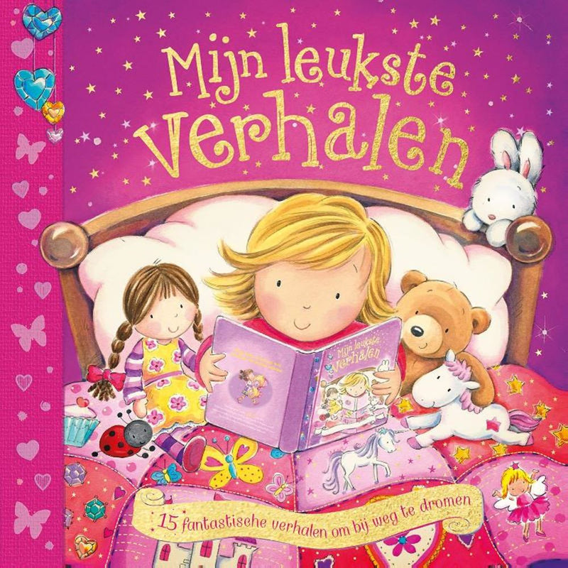 Load image into Gallery viewer, Rebo publishers mijn leukste verhalen - roze 3+
