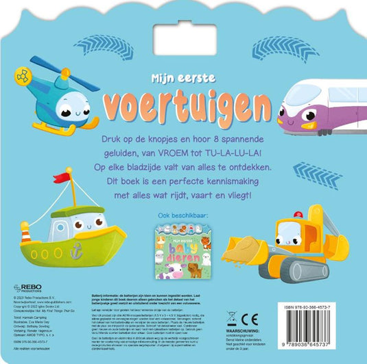 Rebo publishers geluidenboek mijn eerste voertuigen