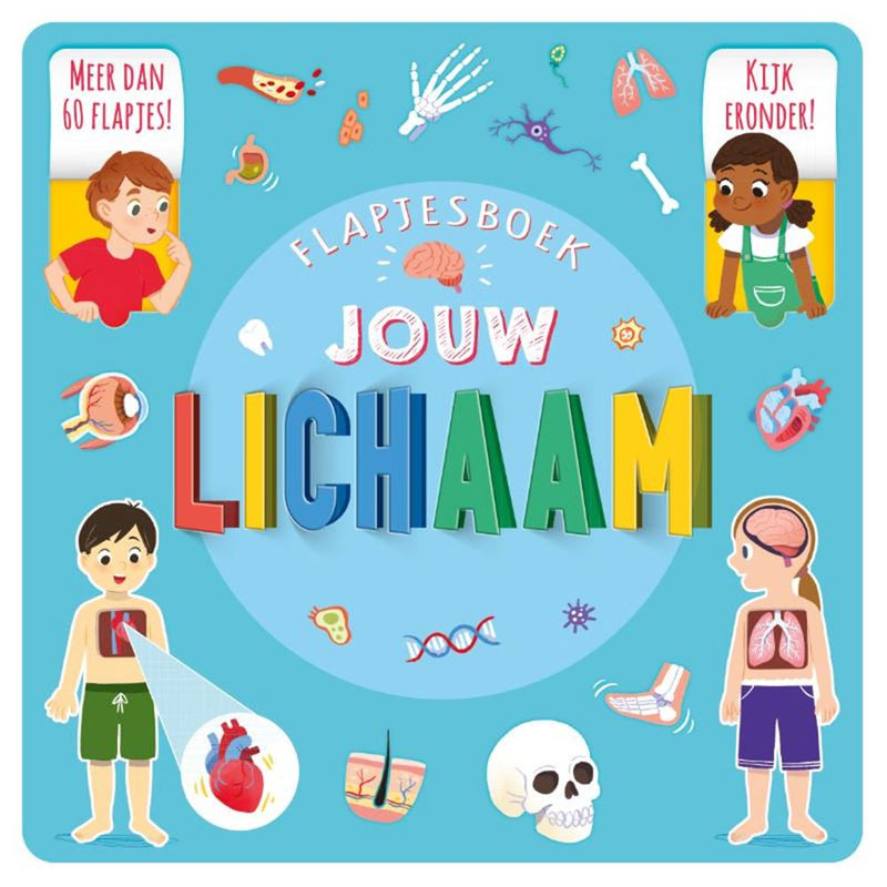 Load image into Gallery viewer, Rebo publishers jouw lichaam flapjesboek
