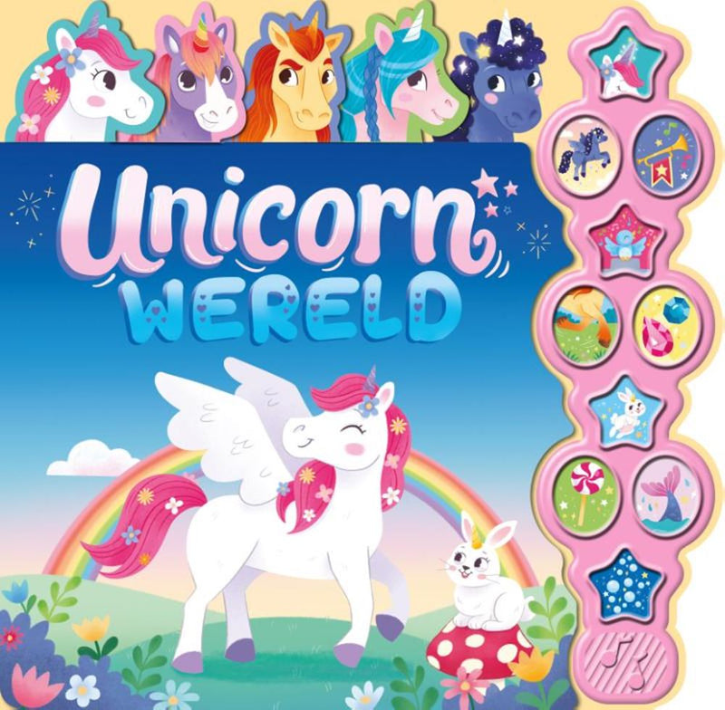 Load image into Gallery viewer, Rebo publishers unicornwereld - 10 geluidenboek
