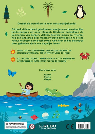 Rebo publishers landschappen - gek op de wereld 6+