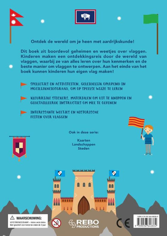 Rebo publishers vlaggen - gek op de wereld