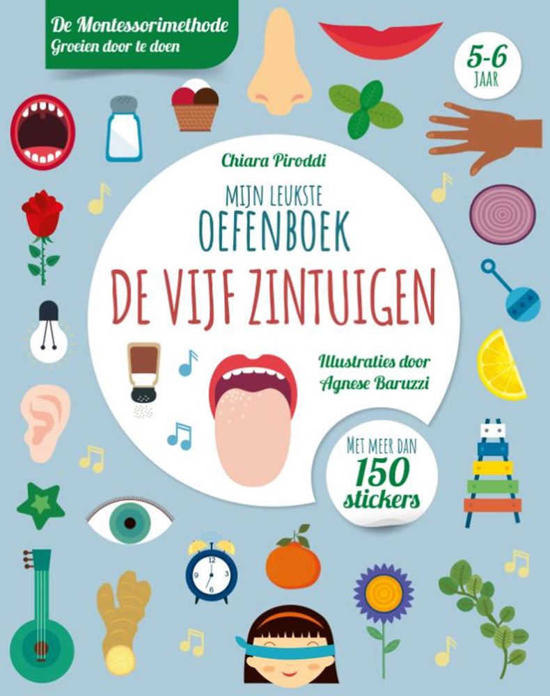 Load image into Gallery viewer, Rebo publishers vijf zintuigen-leukste oefenboek
