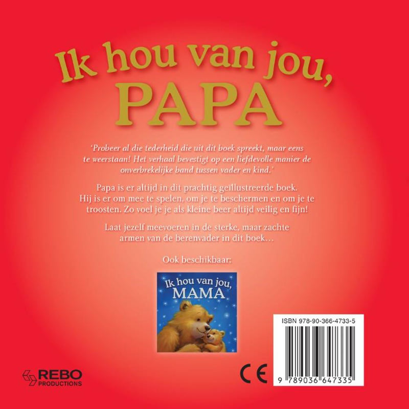 Load image into Gallery viewer, Rebo publishers ik hou van jou, papa 0+
