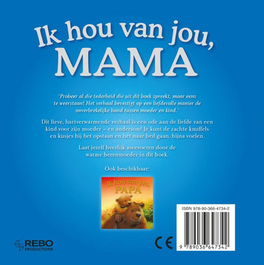 Rebo publishers ik hou van jou, mama 0+