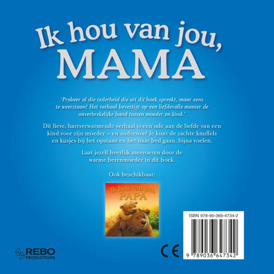Rebo publishers ik hou van jou, mama 0+