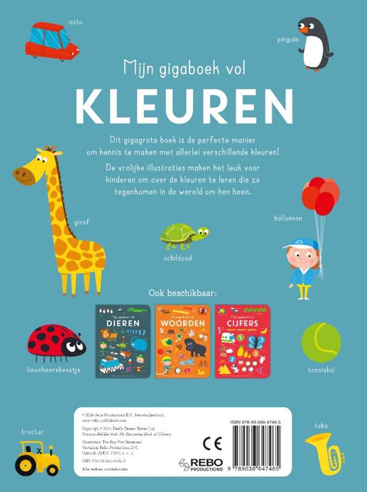 Load image into Gallery viewer, Rebo publishers mijn gigaboek vol kleuren
