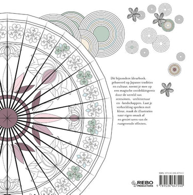 Kleurboek: japanse harmonie volwassene