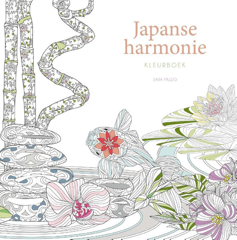 Load image into Gallery viewer, Kleurboek: japanse harmonie volwassene
