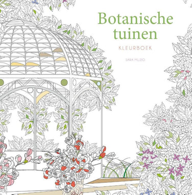 Kleurboek: botanische tuinen volwassene