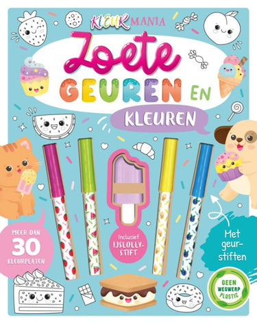 Zoete geuren en kleuren - kleurmania 3+
