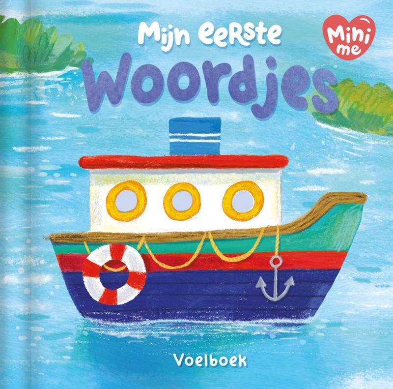 Load image into Gallery viewer, Voelboek: mijn eerste woordjes 0+
