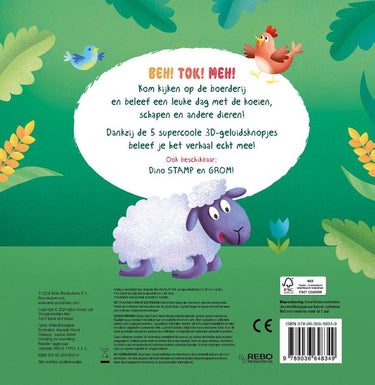 Geluidenboek: boerderij beh en meh! 0+