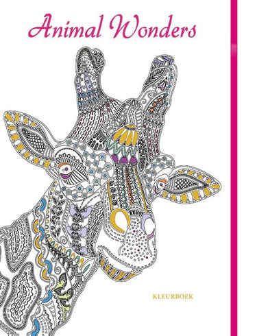 Rebo publishers kleurboek: animal wonders volwassene
