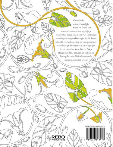 Rebo publishers wonderful nature - kleurboek
