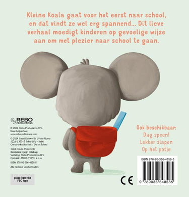Rebo publishers naar school - stap voor stap kartonboekje
