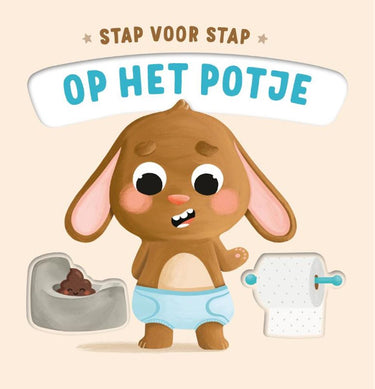 Rebo publishers op het potje - stap voor stap kartonboekje