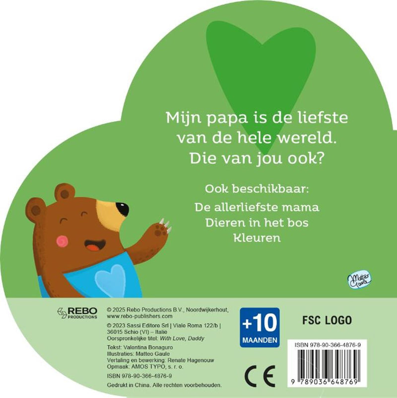 Load image into Gallery viewer, Kartonboek: de allerliefste papa 0+
