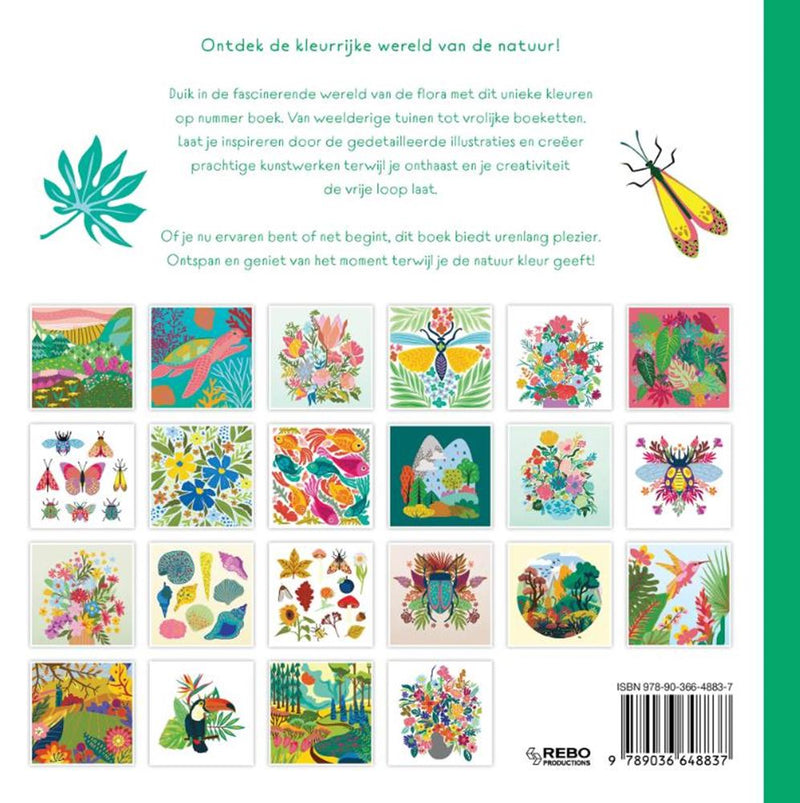 Load image into Gallery viewer, Palet van de natuur - kleuren op nummer
